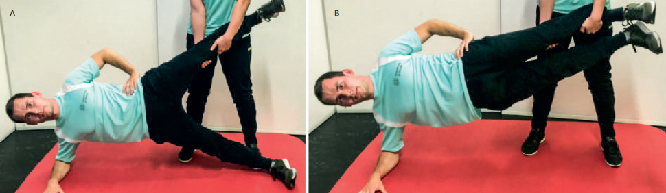 Przykładowe wykonanie skutecznego ćwiczenia profilaktycznego Copenhagen Adductor, ćwiczenia zapobiegające urazom pachwin