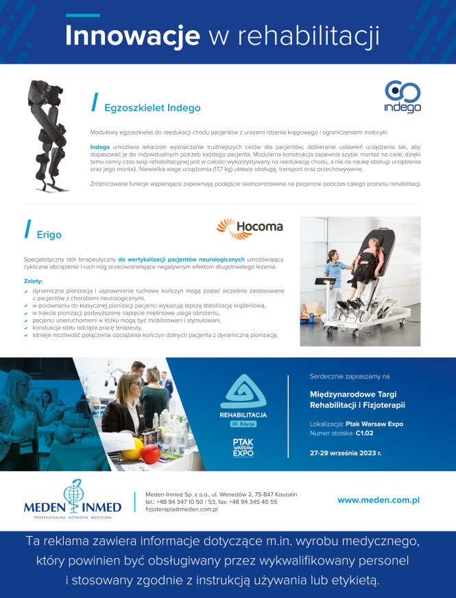 Reklama 12 Fizjoterapeuta 4/2023