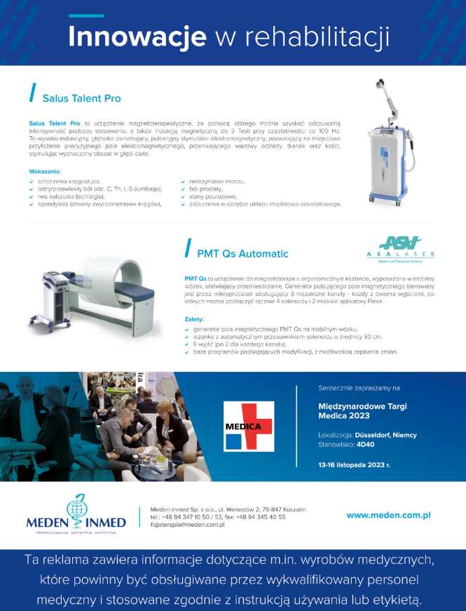 Reklama 7 Fizjoterapeuta 5/2023